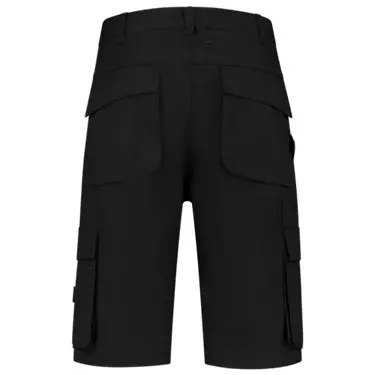 Werkbroek kort Twill zwart