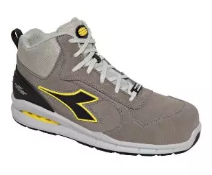Diadora Run Net Airbox Mid S3 Werkschoen Grijs/Zwart
