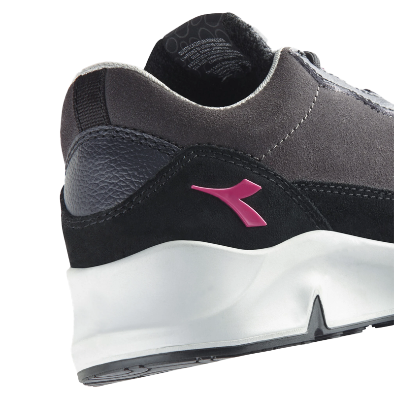 Diadora Athena Low S3 Veiligheidsschoen Iron Raspberry