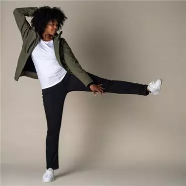 Werkspijkerbroek Dames Stretch Denimzwart Tricorp