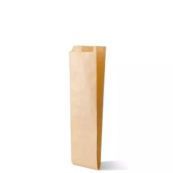 Snackzak Frikandel Bruin 8/6x32cm Ersatz Papier 1700 stuks