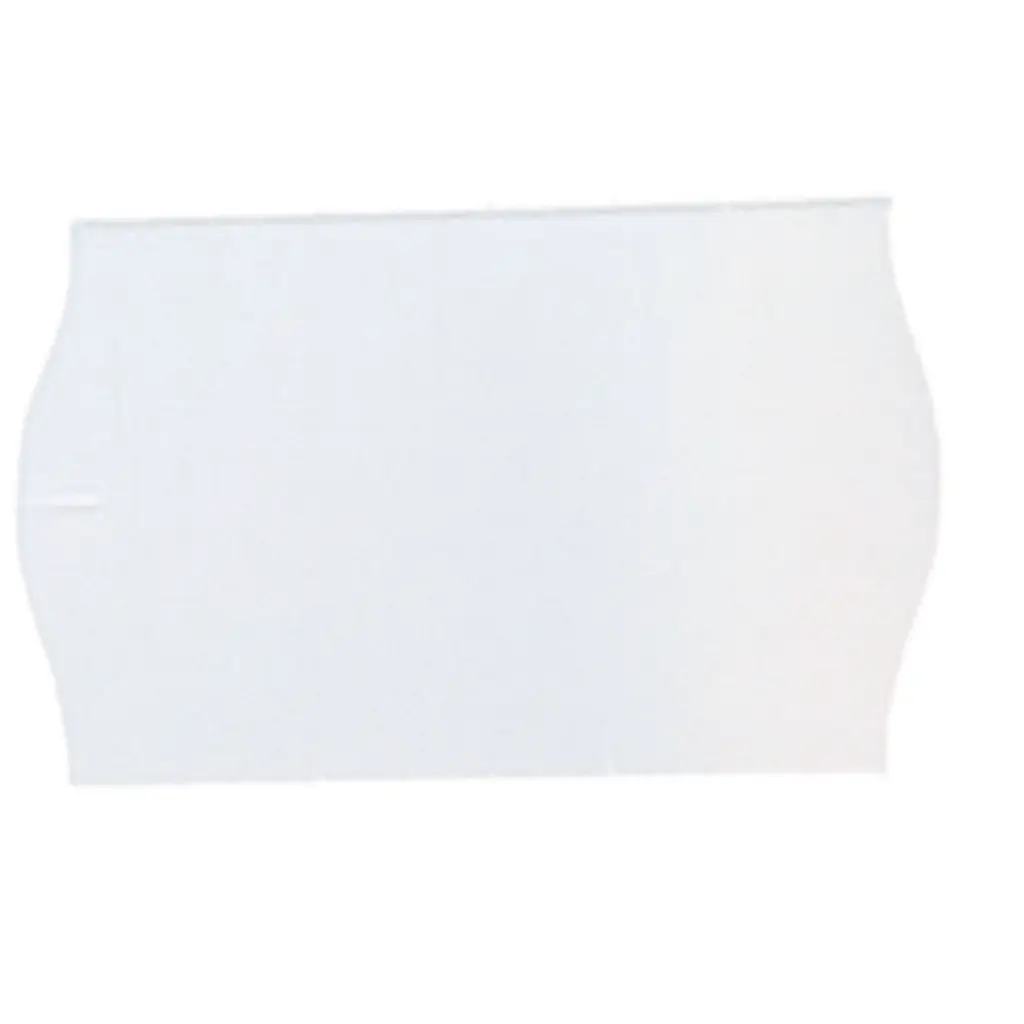 Prijsetiket 26x16mm Wit Semi-Permanent 1100 stuks