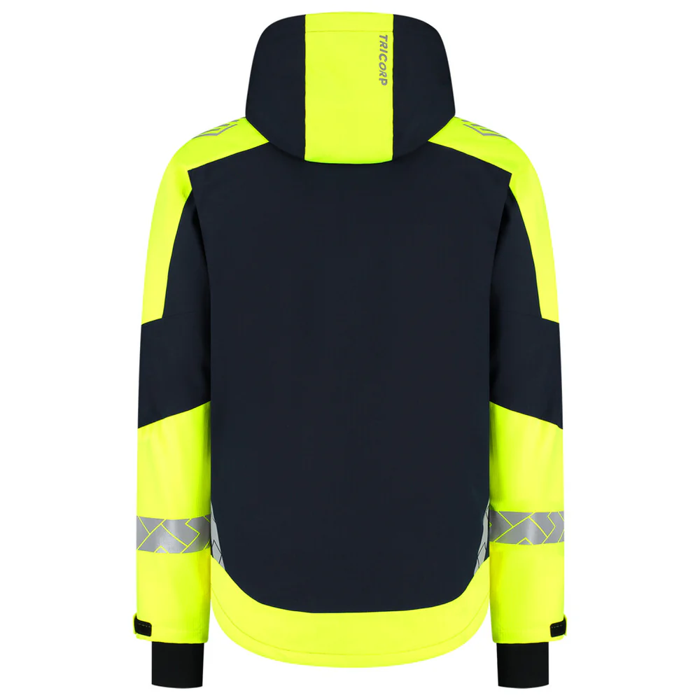 Winterjas Ripstop Reflective Redefined Ink-Fluo-Yellow