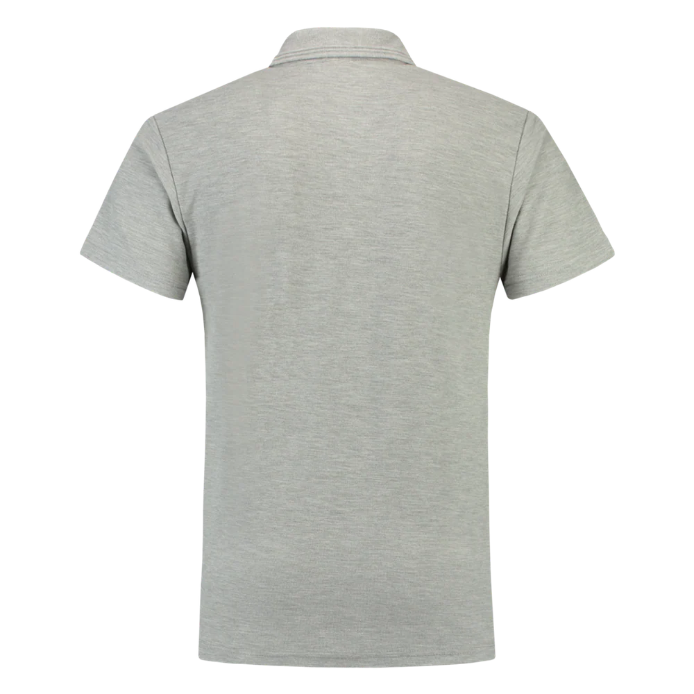 Polo fitted PPF-180 grey melange
