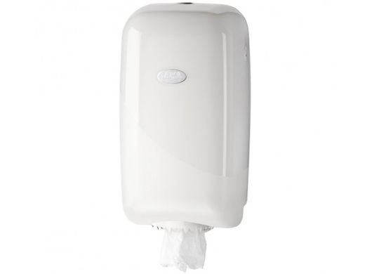 Dispenser mini poetsrol Pearl White