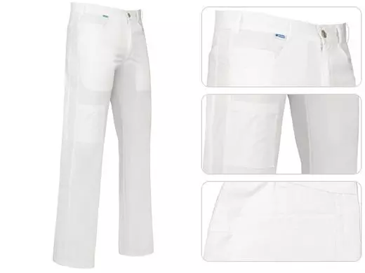Broek Max wit