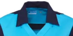 Zorgjas Carmen Azuurblauw/Marine De Berkel Dames Kraag