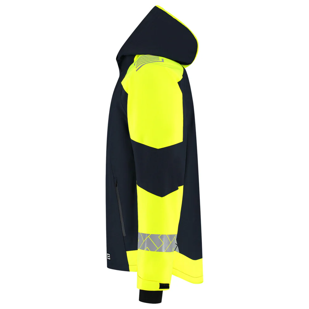Winterjas Ripstop Reflective Redefined Ink-Fluo-Yellow
