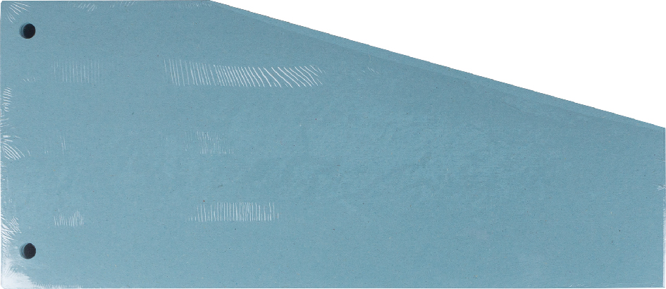 Scheidingsstrook Elba Trapezium 2R 105x240x55mm blauw (pak à 100st)