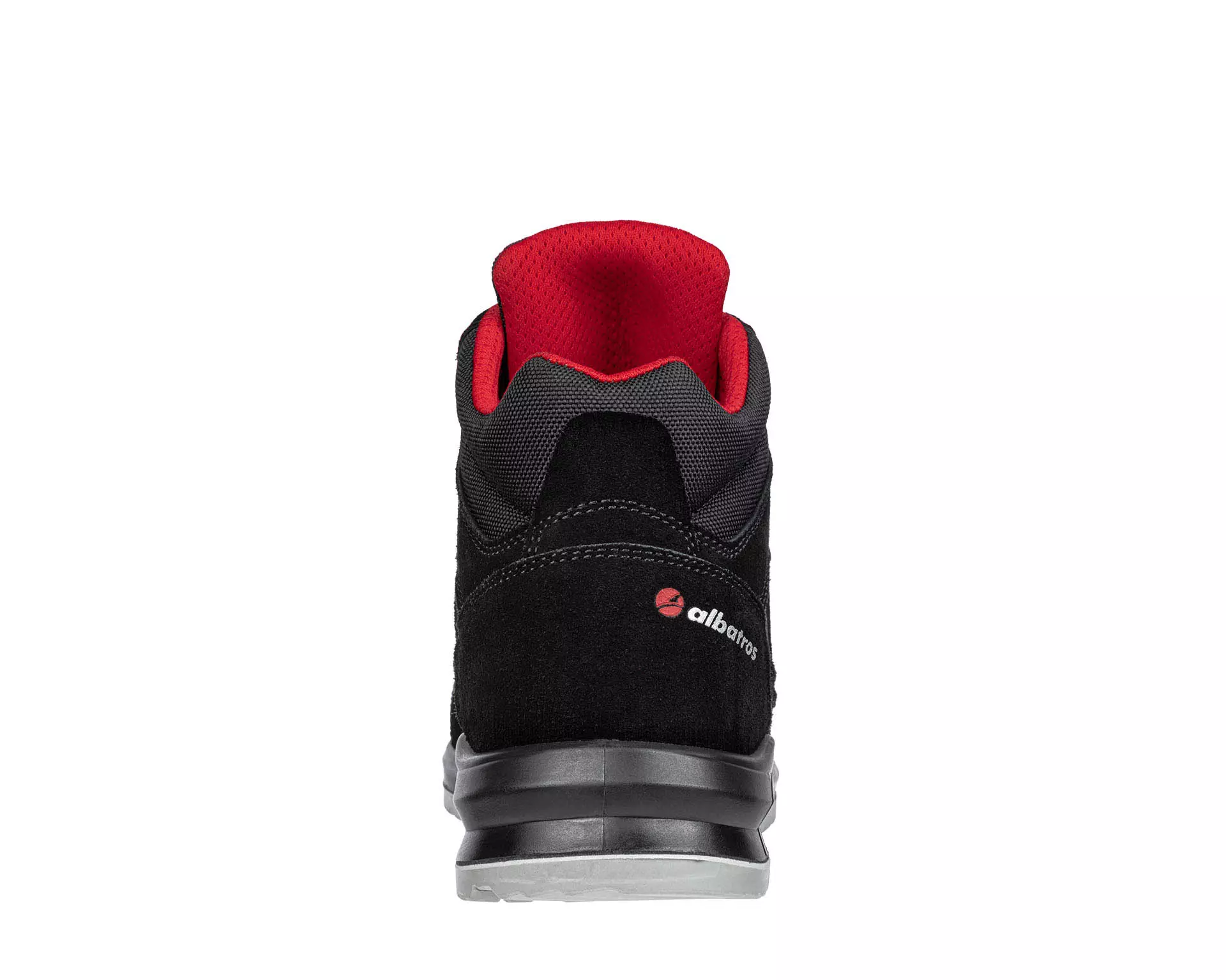 Albatros Clifton High S3 Veiligheidsschoen - Zwart/Rood