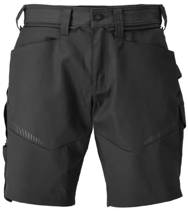 Werkbroek kort Customized zwart