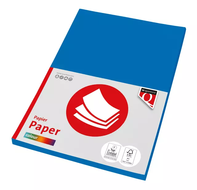 Printpapier A4 120 gram Diepblauw 100 vellen