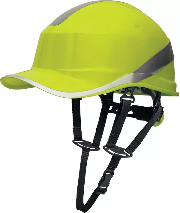 Veiligheidshelm Diamond 5 Up Met Draaiknop Geel