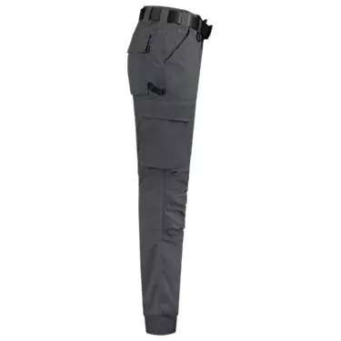 Werkbroek Twill Cordura Stretch donkergrijs