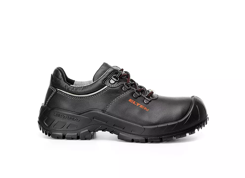 Elten Renzo Low S3 Werkschoen Zwart