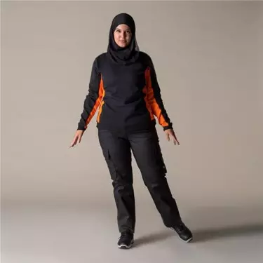 Werkbroek Twill dames zwart