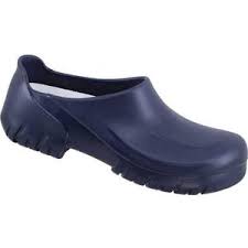 Klomp Birkenstock stalen neus A640 blauw