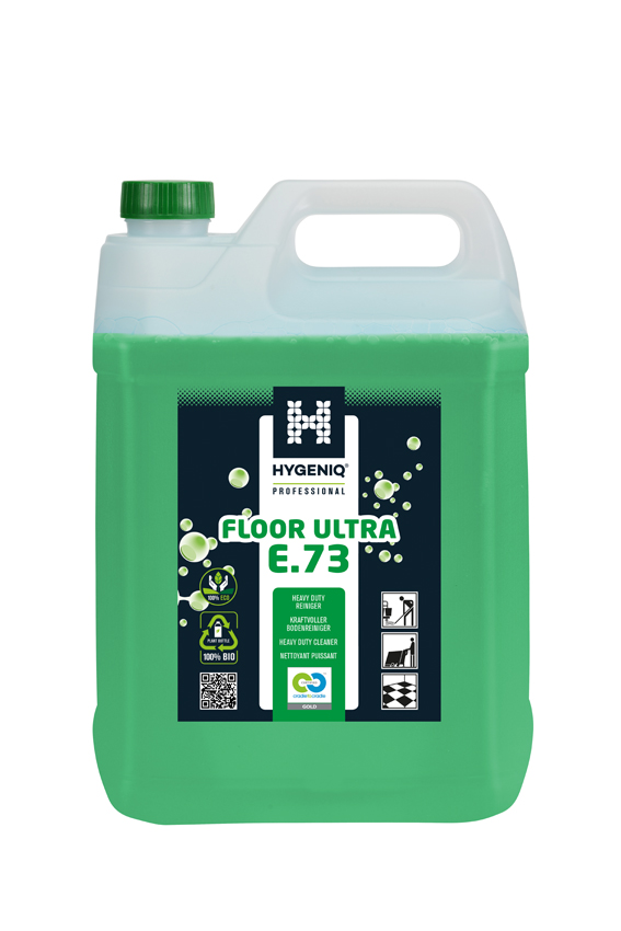 Ecologische krachtige vloerreiniger E.73geconcentreerd Hygeniq (can à 5 liter)