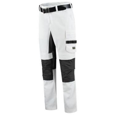 Schildersbroek Twill Cordura Stretch Wit