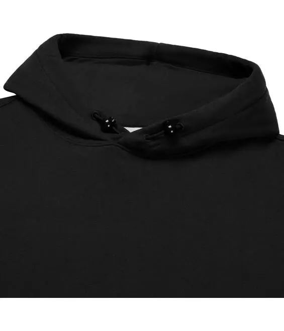 Hooded sweatvest Lucas Santino zwart