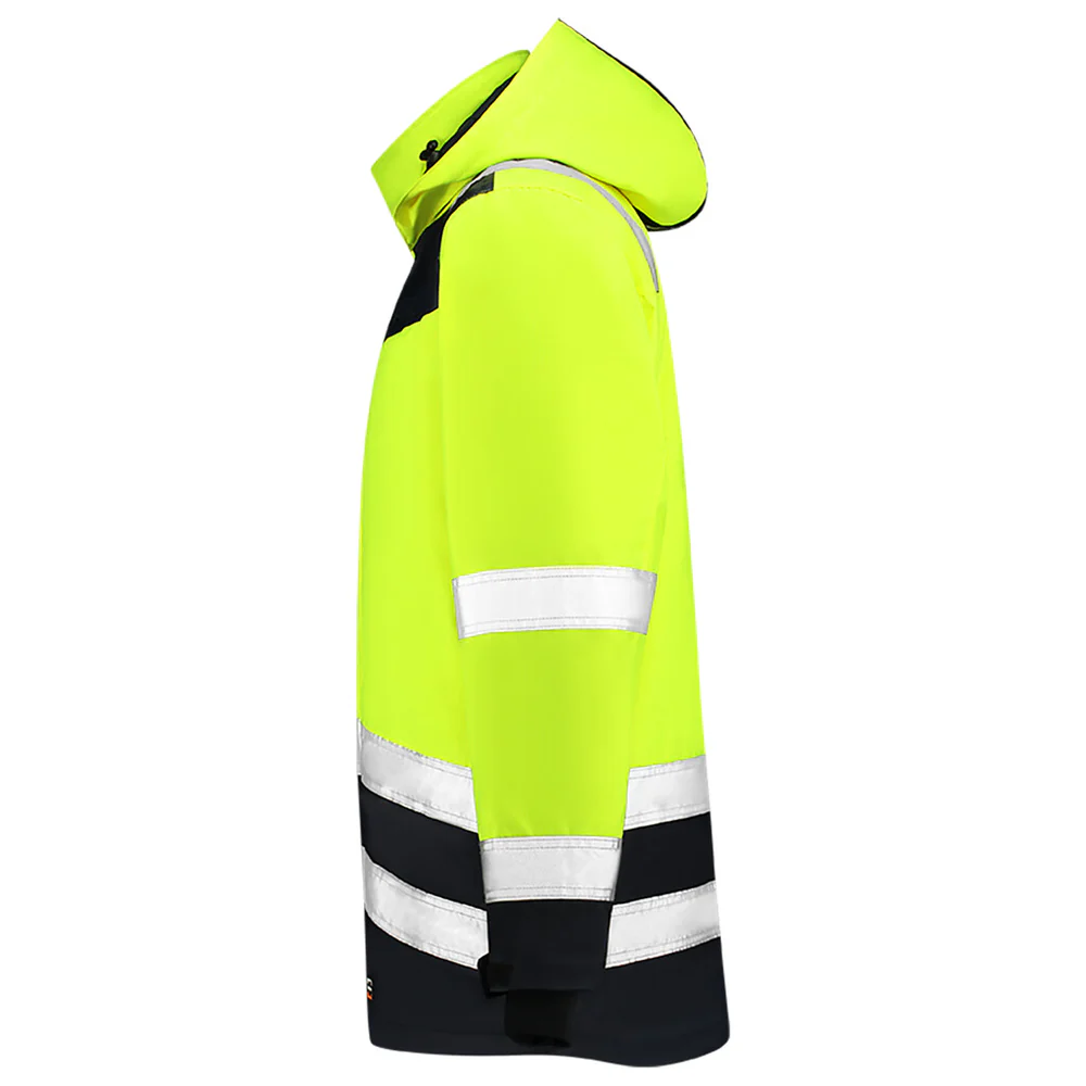 Parka high vis bicolor geel/marine 403020