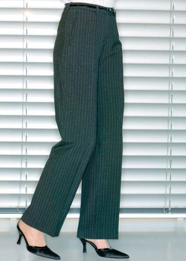 Dames pantalon grijs/krijt Gerona