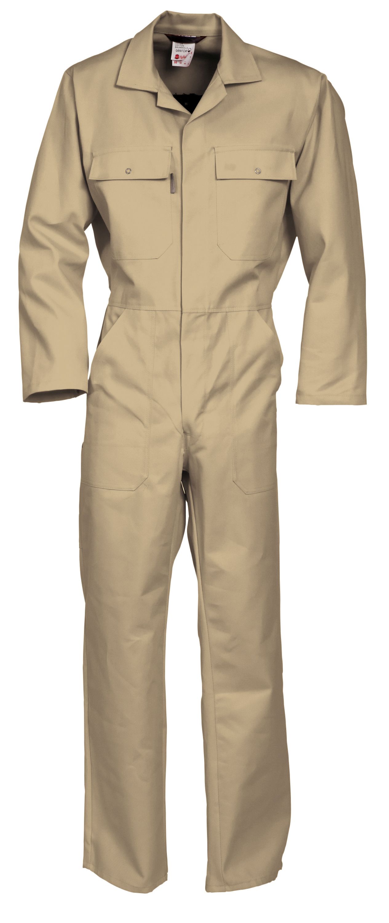 Overall kaki katoen 100%