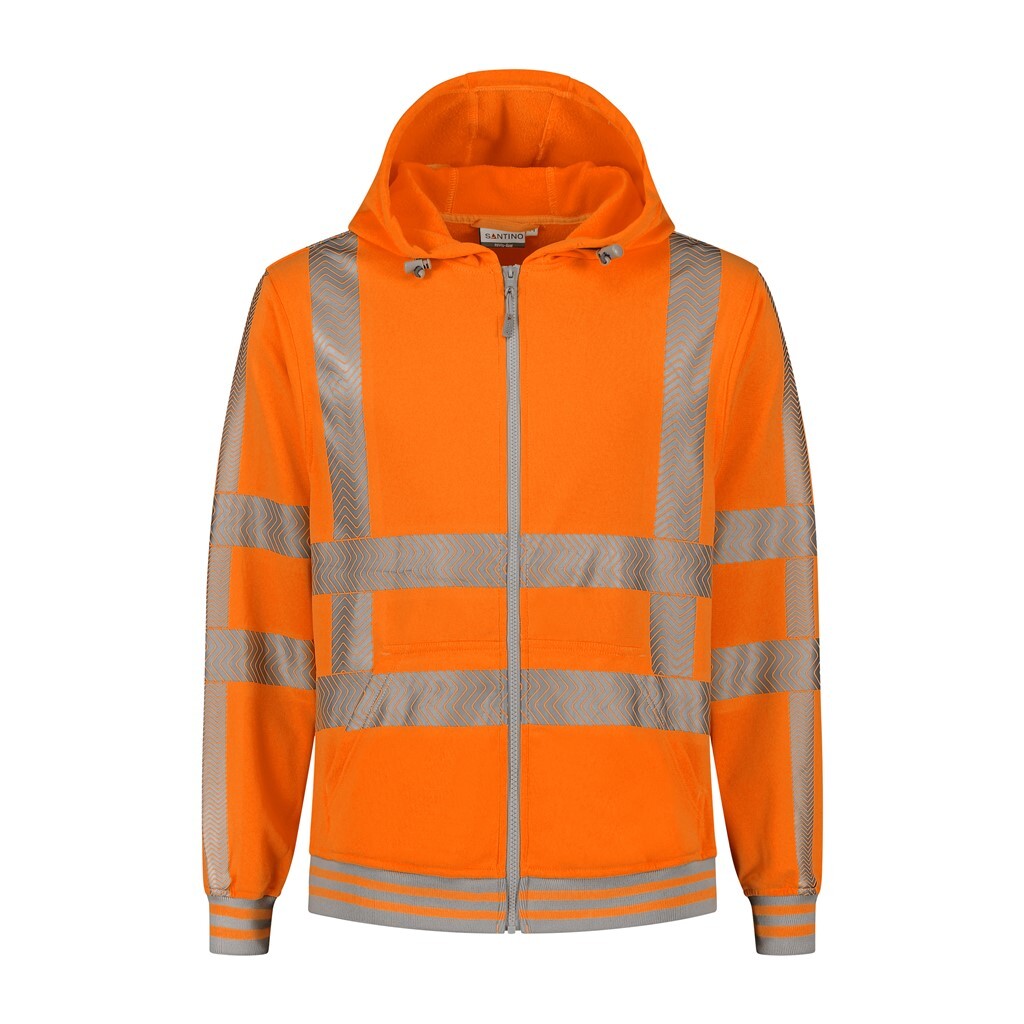 Santino Hooded Vest Vermont Fluor Orange