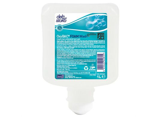 Deb OxyBACÂ® foam wash 1000ml