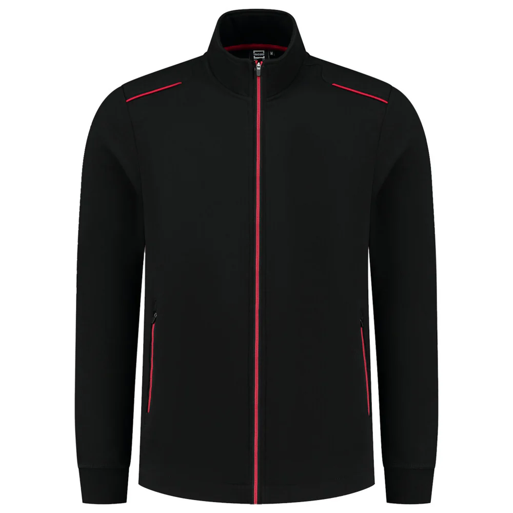 Sweatvest Accent Black/Red 302702