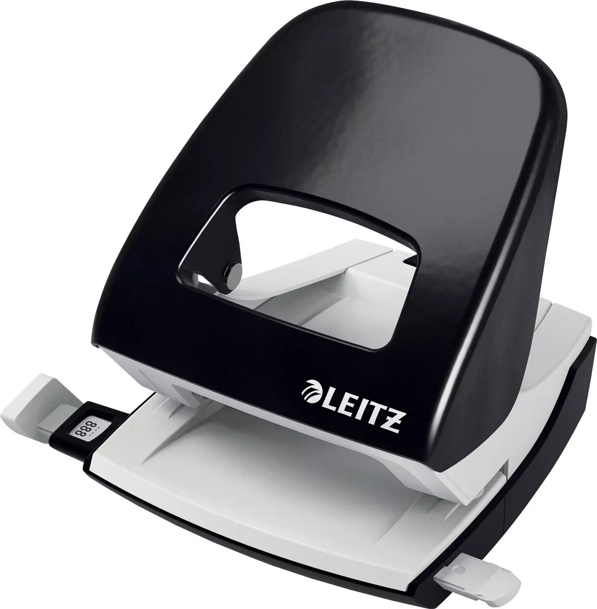 Perforator Leitz Nexxt 5008 2-gaats Zwart