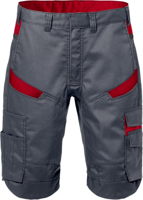 Korte broek 2562 grijs/rood