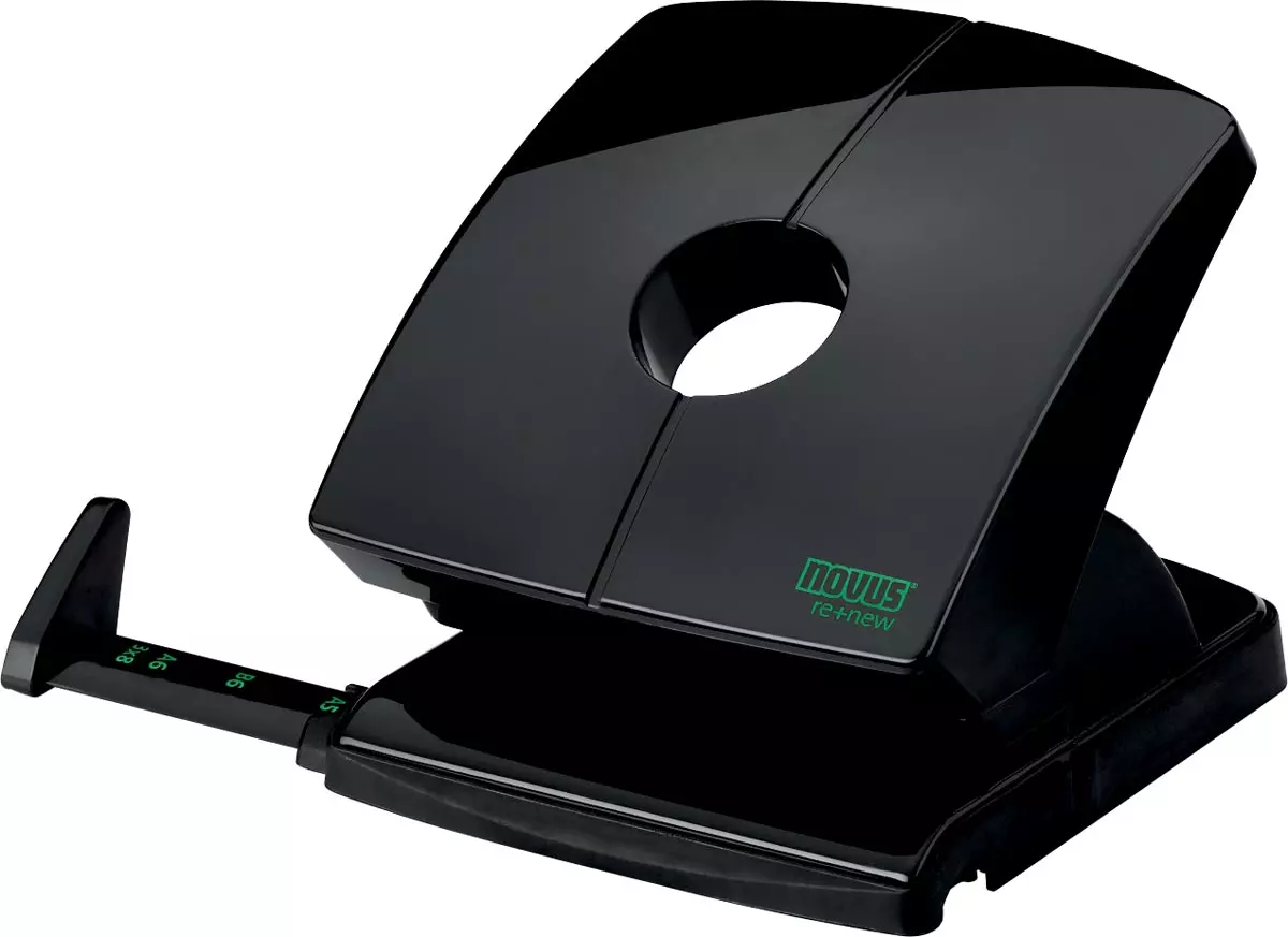 Perforator Novus 2-gaats Zwart