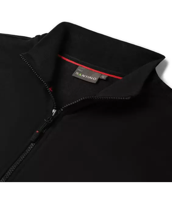 Sweatvest Colt black/red