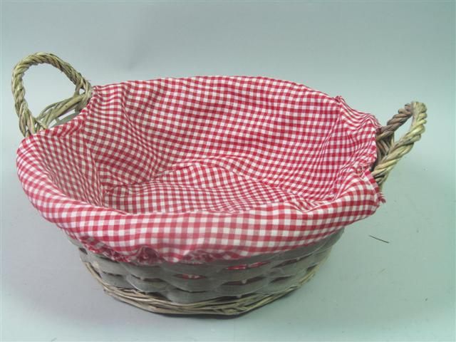 Mand met oren rond Ø30x9,5cm brabants bont