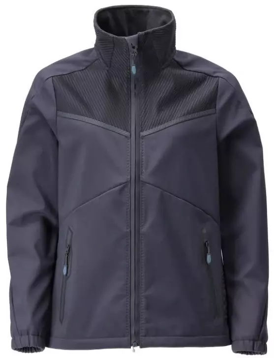 Softshell jas Customized dames donkermarine 
