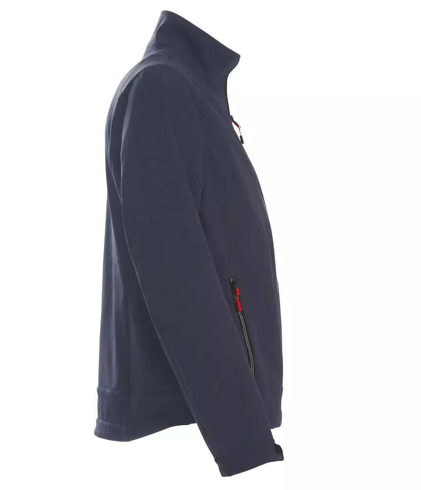 Softshell Jas Dames Trial Donkerblauw Printer