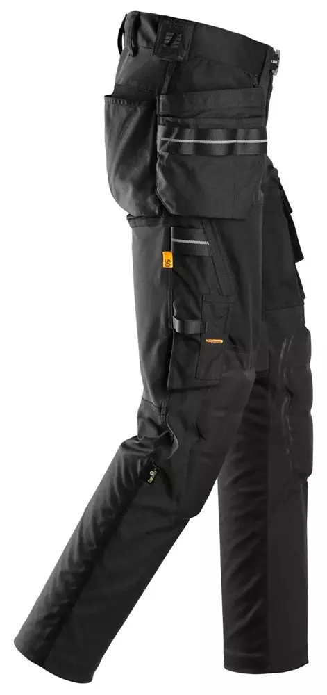 Werbroek AW Stretch capsulized zwart 6590