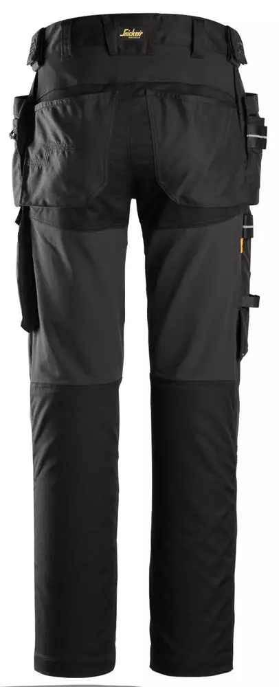Werbroek AW Stretch capsulized zwart 6590