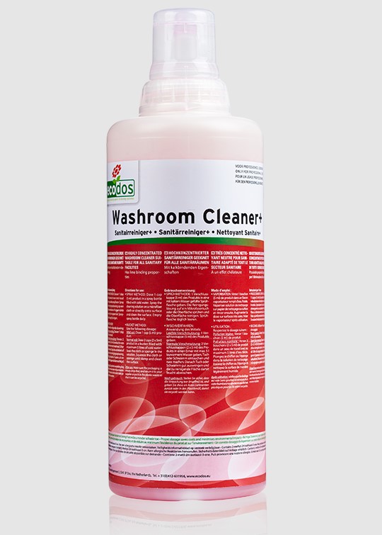 Sanitairreiniger + Ecodos 1 liter hoog concentraat (doos à 6st)