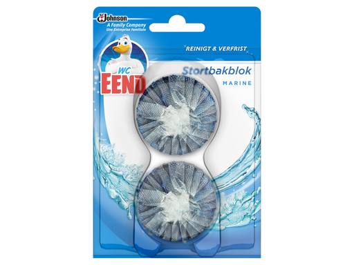WC-Eend stortbak blok duo 2x50gr (doos à 12st)