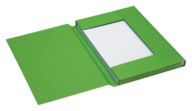 Dossiermap Secolor Folio groen 240x348mm (pak à 25st)