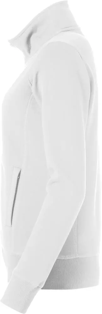 Sweatvest Classic Cardigan Wit Clique Dames