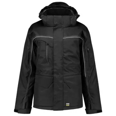 Tricorp Midi Parka Canvas Zwart