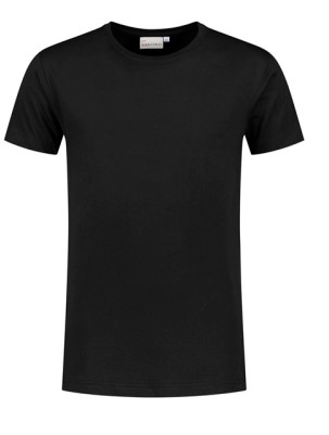 T-shirt Jace + extra lang Santino zwart