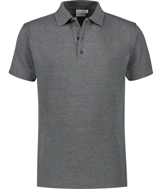 Santino Ricardo polo shirt Donkergrijs