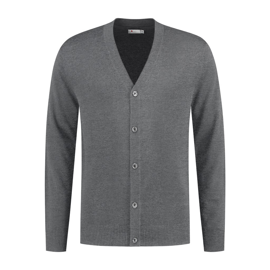 Santino Cardigan Prato Dark Grey