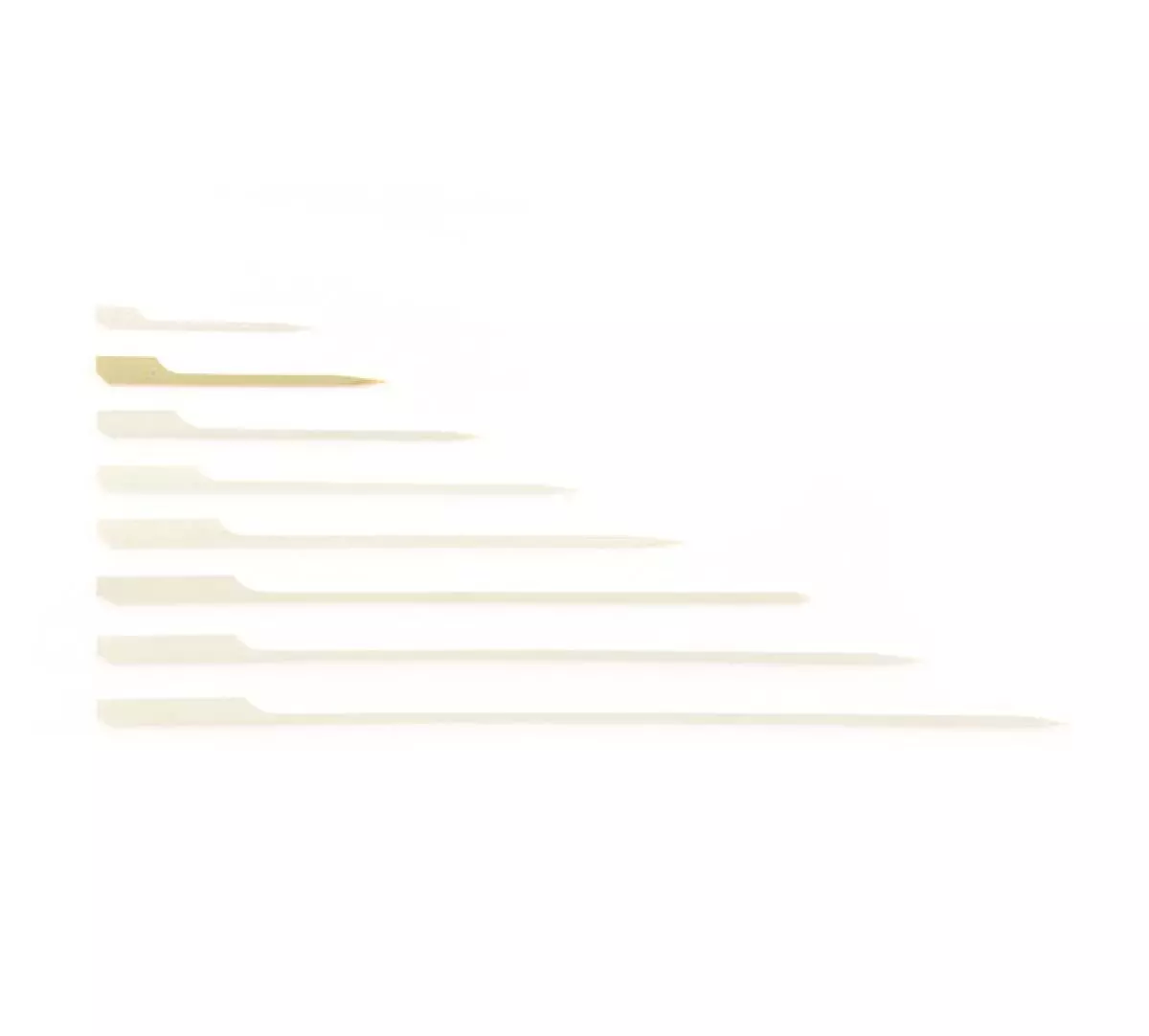 Prikker bamboe pin 90mm 31025