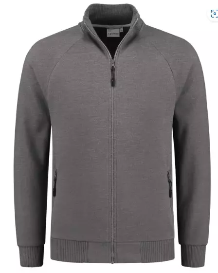 Sweatvest Ralph Donkergrijs