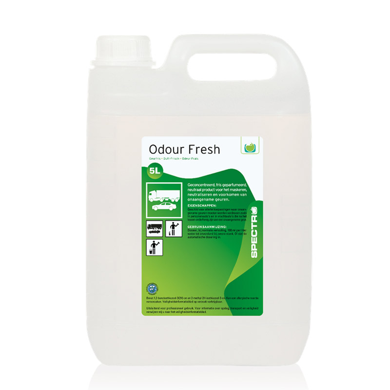 Frisse geur maskeer can 5 liter (doos à 2st)